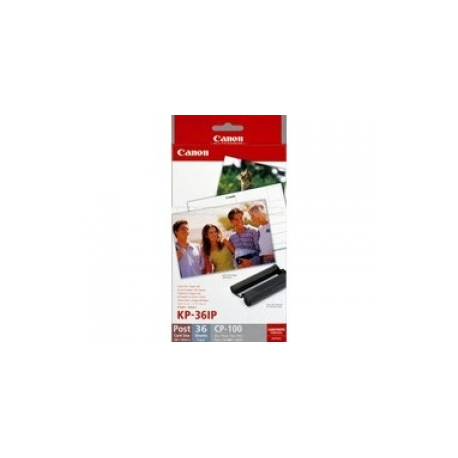 Canon KP-36IP - Print cartridge  /  paper kit - for SELPHY CP1000, CP1200, CP1300, CP330, CP530, CP780, CP790, CP800, CP820, CP900, CP910 - 0