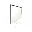 Elite Tripod Series T120NWV1 - Projection screen with tripod - 120" (305 cm) - 3:2 - Matte White - black