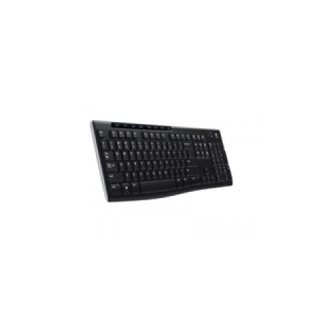 Logitech Wireless Keyboard K270 - Keyboard - wireless - 2.4 GHz - Nordic - 0