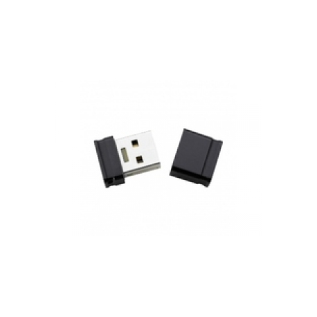 Intenso - USB flash drive - 4 GB - USB 2.0 - black - 0