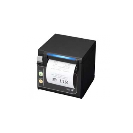 Seiko Instruments RP-E11 - Receipt printer - thermal line - Roll (8 cm) - 203 dpi - up to 350 mm / sec - serial - cutter - black - 0
