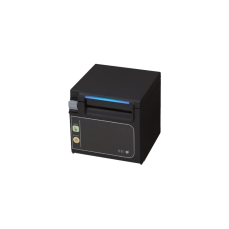 Seiko Instruments RP-E11 - Receipt printer - thermal line - Roll (8 cm) - 203 dpi - up to 350 mm / sec - serial - cutter - black - 1