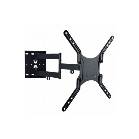Techly Wall mount for TV LCD/LED/PDP double arm 23-55'' 45 kg VESA black - 0