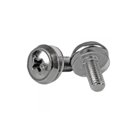 StarTech.com M5 x 12mm - Screws - 100 Pack - M5 Mounting Screws for Server Rack & Cabinet (CABSCREWSM5) - Screw kit (pack of 100) - for P / N: RACK-18U-20-WALL-OA, RACK-21U-20-WALL-OA, RACK-24U-20-WALL-OA, RK3236BKF, WALLMOUNT4 - 0