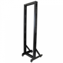 StarTech.com 42U Mobile Open Frame Network Rack with Wheels- 663lbs - 2 Post 19" Portable Rack for Computer, AV, Media, IT Equipment (2POSTRACK42) - Rack open frame - 42U - for P / N: CABSCREWM5B, CABSCREWSM5, CABSCREWSM5B, CABSCREWSM62, CABSCREWSM6B, CABSCRWS1224