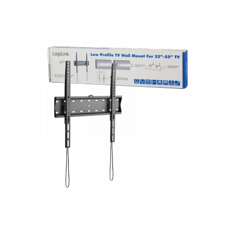 LogiLink - Bracket - for LCD TV - solid cold pressed steel - screen size: 32"-55" - wall-mountable - 3