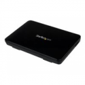 StarTech.com 2.5in USB 3.0 External SATA III SSD Hard Drive Enclosure with UASP - Portable External USB HDD with Tool-less Installation (S2510BPU33) - Storage enclosure - 2.5" - SATA 6Gb / s - USB 3.0 - black - for P / N: HB30AM4AB, USB3VDOCKD, USBDUP15, USBDUPE115, USBDUPE17