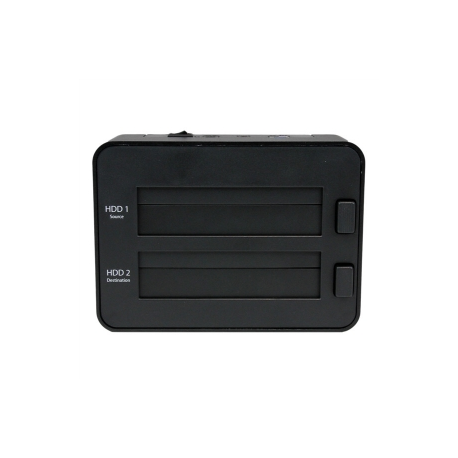 StarTech.com Dual Bay USB 3.0 Duplicator and Eraser Dock for 2.5" & 3.5" SATA SSD HDD - 1:1 Standalone Cloner & Wiper Docking Station (SATDOCK2REU3) - Hard drive duplicator - 2 bays (SATA-300) - for P / N: SVA12M5NA - 2