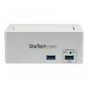 StarTech.com USB 3.0 SATA HDD Docking Station w / Fast Charge USB Hub & UASP - Storage controller - 2.5", 3.5" - SATA 6Gb / s - USB 3.0 - white & silver - for P / N: SVA12M5NA, USBDUP15, USBDUPE115, USBDUPE17