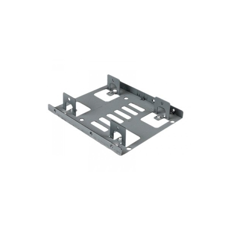 StarTech.com 2.5" to 3.5" SATA Hard Drive Mounting Bracket Kit - Dual SATA SSDs / HDDs Mounting Bracket for Mounting Bay (BRACKET25X2) - Storage bay adapter - 3.5" to 2.5" - steel - for P / N: 25S22M2NGFFR, S322M225R, SAT2M2NGFF25, SAT32M225, SAT32MSAT257, ST521PMINT - 0