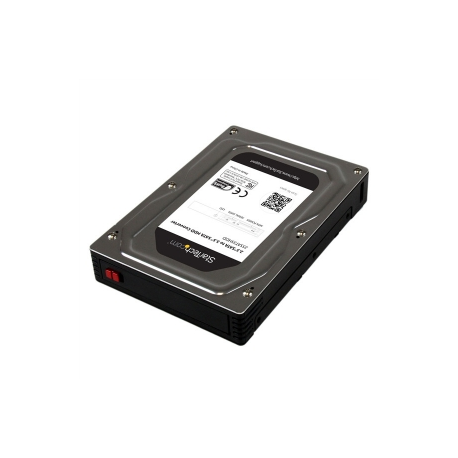 StarTech.com 2.5" to 3.5" SATA HDD / SSD Adapter Enclosure - External Hard Drive Converter with HDD / SSD Height up to 12.5mm (25SAT35HDD) - Storage enclosure - 2.5" - SATA 6Gb / s - SATA 6Gb / s - for P / N: S352BU33HR - 5