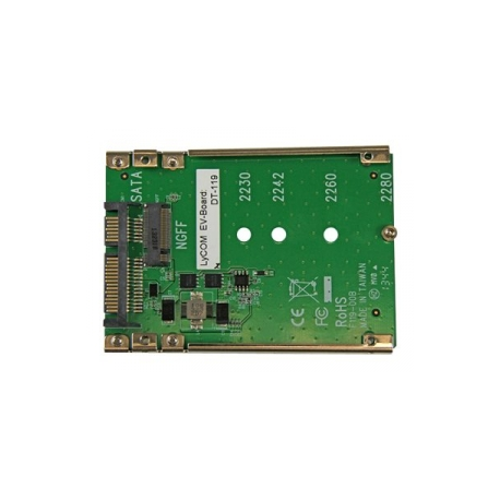 StarTech.com M.2 SATA SSD to 2.5in SATA Adapter Converter (SAT32M225) - Storage controller - 1 Channel - SATA 6Gb / s - SATA 6Gb / s - for P / N: BRACKET125PT, BRACKET125PTP, SATERASER4, SDOCK1EU3P2, SDOCK4U313, USB31C2SAT3 - 1