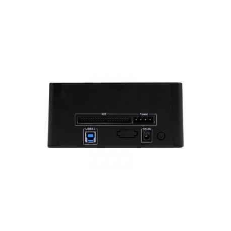 StarTech.com Universal Hard Drive Docking Station for SATA and IDE - USB 3.0 Dock for 2.5" / 3.5" HDDs / SSDs with UASP (UNIDOCKU33) - Storage controller - 2.5", 3.5" - ATA / SATA 6Gb / s - USB 3.0 - black - for P / N: SVA12M5NA - 3