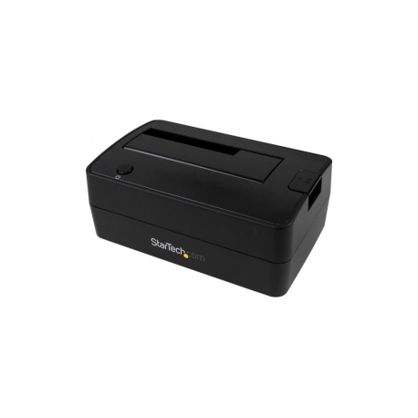 StarTech.com USB 3.1 (10Gbps) Single-Bay Dock for 2.5" / 3.5" SATA SSD / HDD - USB 3.1 Hard Drive Docking Station with UASP (SDOCKU313) - Storage controller with data indicator, power indicator - 2.5", 3.5" - USB 3.1 (Gen 2) - black - 1