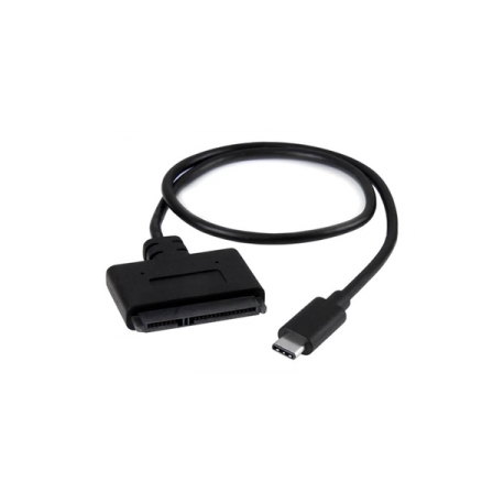 StarTech.com USB C to SATA Adapter - External Hard Drive Connector for 2.5" SATA Drives - SATA SSD / HDD to USB C Cable (USB31CSAT3CB) - Storage controller - 2.5", 3.5" - SATA 6Gb / s - USB 3.1 (Gen 2) - black - 0