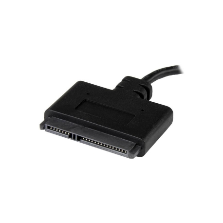 StarTech.com USB C to SATA Adapter - External Hard Drive Connector for 2.5" SATA Drives - SATA SSD / HDD to USB C Cable (USB31CSAT3CB) - Storage controller - 2.5", 3.5" - SATA 6Gb / s - USB 3.1 (Gen 2) - black - 5
