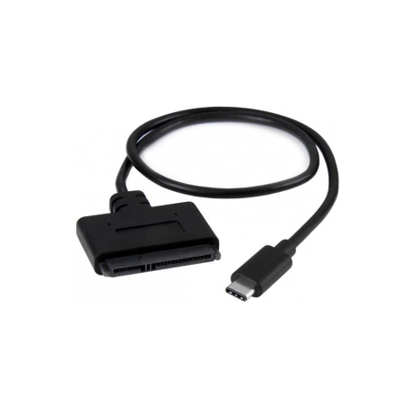 StarTech.com USB C to SATA Adapter - External Hard Drive Connector for 2.5" SATA Drives - SATA SSD / HDD to USB C Cable (USB31CSAT3CB) - Storage controller - 2.5", 3.5" - SATA 6Gb / s - USB 3.1 (Gen 2) - black - 6
