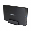 StarTech.com USB 3.1 Gen 2 External Hard Drive Enclosure for 3.5" SATA Drives - Fan-less UASP Enhanced Single Drive Enclosure (S351BU313) - Storage enclosure - 3.5" - SATA 6Gb / s - USB 3.1 (Gen 2) - black - for P / N: BNDTBUSB3142, PEXUS313AC2V, PEXUSB311A1E, PEXUSB312A2, PEXUSB314A2V, PEXUSB314A2V2